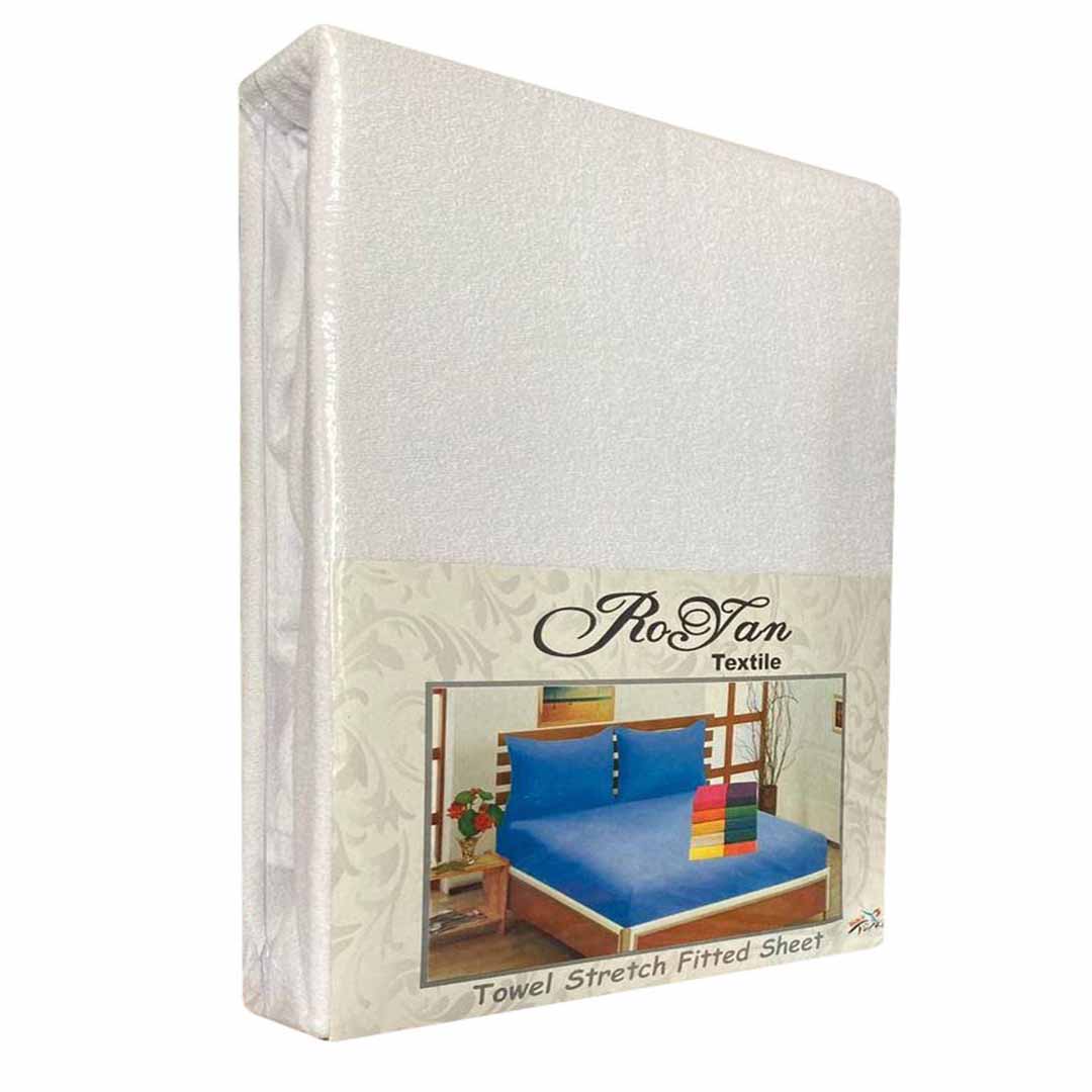 mahra-prostyn-rezinke-white белая простынь